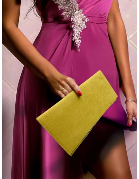 BOLSOS MUJER MOSTAZAS CARTERAS BODA DE ANTELINA | BOLSOS DE FIESTA