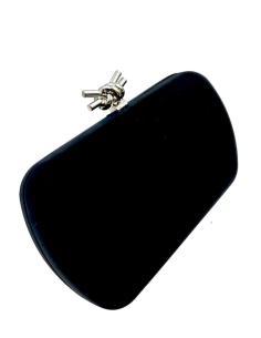 BOLSOS NEGROS CLUTCH INVITADA BODAS Y CIERRE NUDO | BOLSOS DE FIESTA