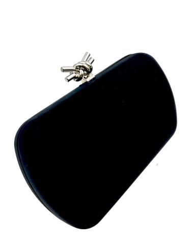 BOLSOS NEGROS CLUTCH INVITADA BODAS Y CIERRE NUDO | BOLSOS DE FIESTA