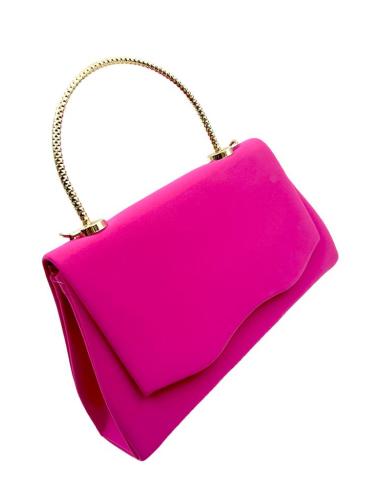 BOLSOS FIESTA Y BODA FUCSIAS SEDOSOS Y ASA DE MANO | BOLSOS INVITADA MADRINA