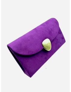 BOLSOS MORADOS OSCURO CARTERA ANTELINA PARA BODAS | BOLSOS FIESTA Y BAUTIZO