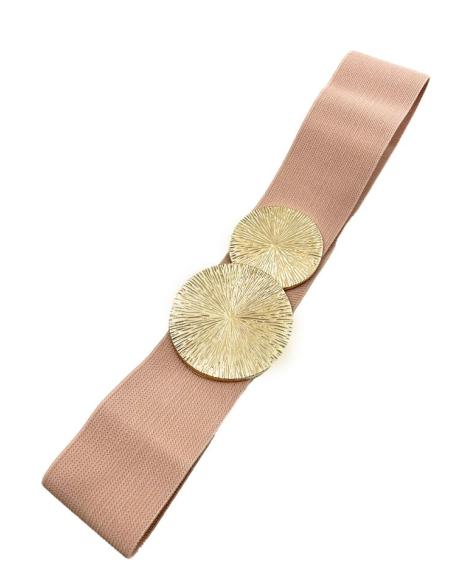 CINTURONES ROSAS PARA BODAS DECORACION DORADA | ACCESORIOS MODA MUJER