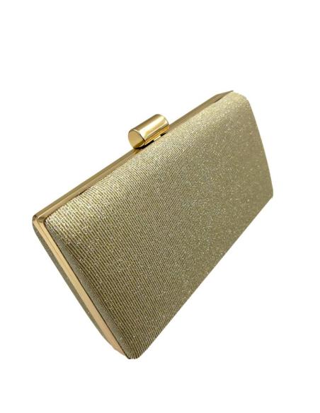 BOLSOS INVITADA OSCURO CLUTCH BRILLO LAME | BOLSOS DE FIESTA
