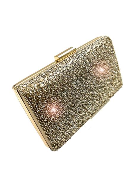 BOLSOS DORADOS DECORACION BRILLO FIESTA PARA BODAS | BOLSOS INVITADA Y MADRINA