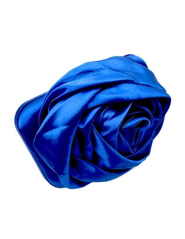 BOLSOS AZULONES CLUTCH BODA CON FLOR SEDOSA | BOLSOS DE FIESTA