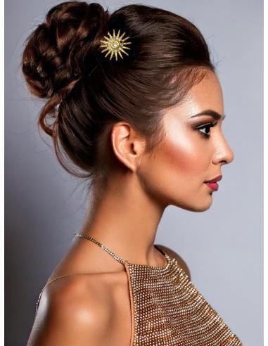 HORQUILLAS BODA DORADAS PARA MUJER DE ESTRELLA | ACCESORIOS PELO