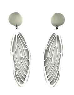 PENDIENTES PLATEADOS
