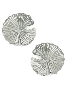PENDIENTES PLATEADOS