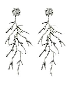 PENDIENTES PLATEADOS