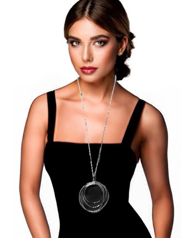 COLLARES MUJER DE MODA PLATEADOS LARGOS | JOYAS MADRID Y ONLINE