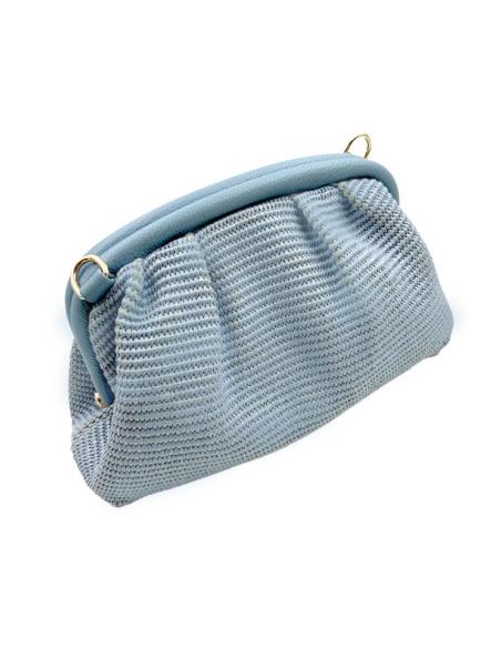 BOLSOS BODA ESTILO RAFIA AZULES CLARO IDEAL VERANO | BOLSOS BODA