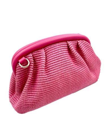 BOLSOS BODA ESTILO RAFIA FUCSIAS IDEAL VERANO | BOLSOS BODA