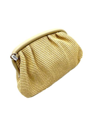 BOLSOS BODA ESTILO RAFIA BEIGE IDEAL VERANO | BOLSOS BODA