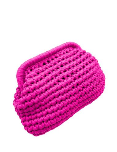 BOLSOS VERANO FUCSIAS PUNTO CROCHET PARA INVITADAS | BOLSOS BODA
