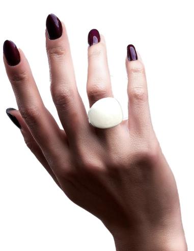 ANILLOS MUJER BLANCOS GRANDES EN COLORES DE MODA | ANILLOS MADRID ONLINE