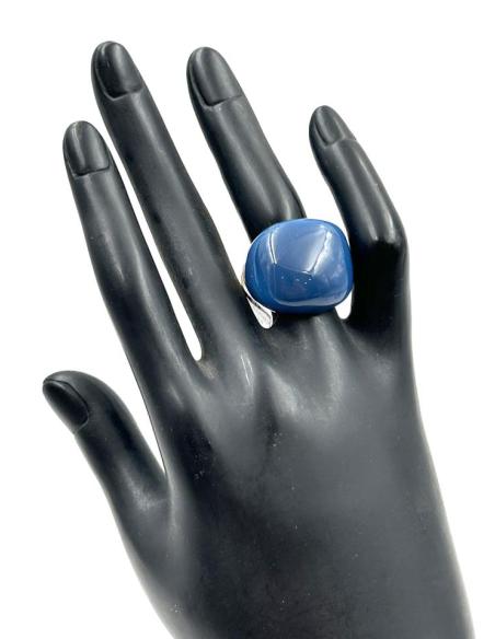 ANILLOS MUJER AZULES PETROLEO GRANDES | ANILLOS MADRID ONLINE