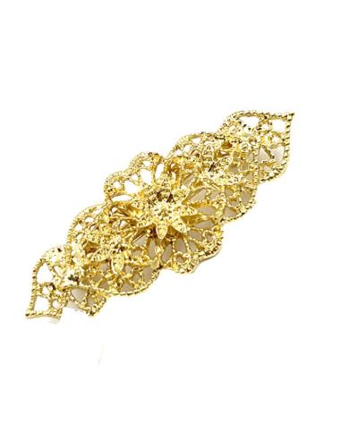 BROCHES BODA DORADOS ESTILO VINTAGE PARA MADRINAS | BROCHES MUJER