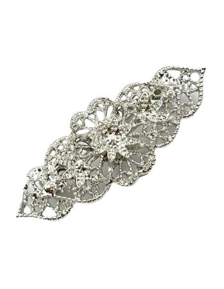 BROCHES BODA PLATEADOS PEQUEÑOS ESTILO VINTAGE | BROCHES MUJER