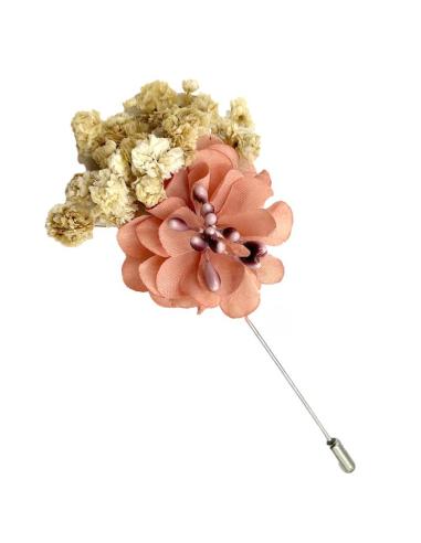 BROCHES ROSAS AGUJONES CON FLORES PARA BODAS | BROCHES MUJER ALFILERES