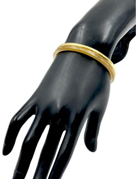 PULSERAS MUJER DORADAS Y CAMEL PARA DIA Y NOCHE | JOYAS MUJER ACERO