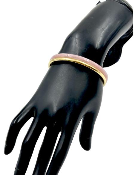 PULSERAS MUJER DORADAS Y ROSAS | JOYAS MUJER ACERO