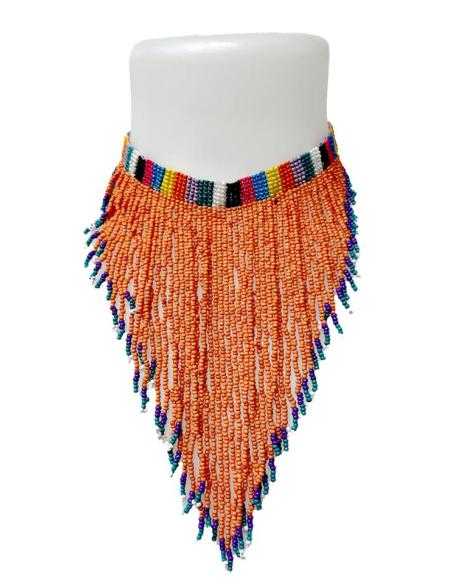 COLLARES NARANJAS CHOKER PARA PRIMAVERA VERANO | ACCESORIOS BOHO