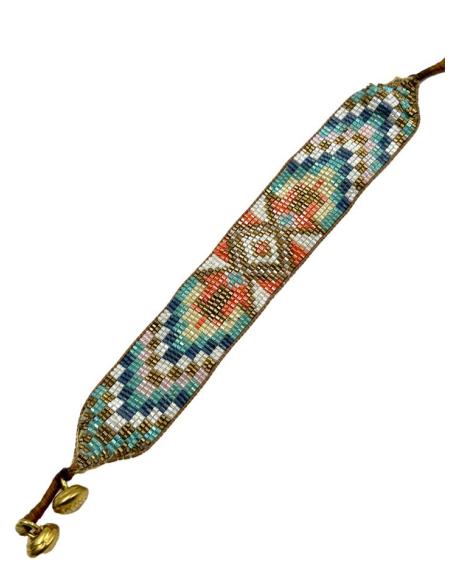 PULSERAS MULTICOLORES AZULES Y NARANJAS DE MODA | ACCESORIOS VERANO