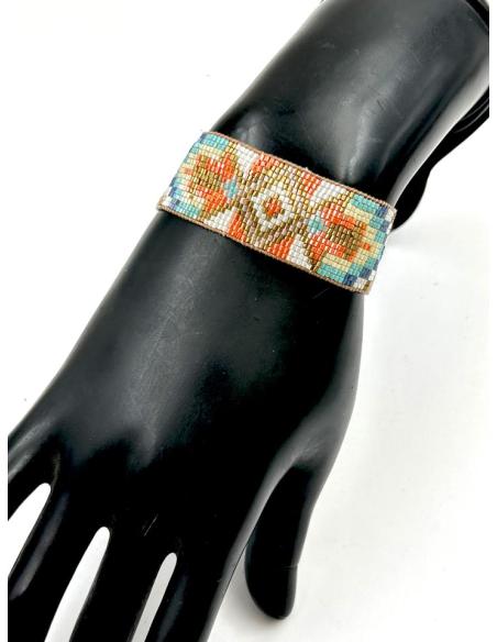 PULSERAS MULTICOLORES AZULES Y NARANJAS DE MODA | ACCESORIOS VERANO