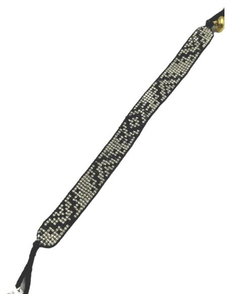 PULSERAS NEGRAS Y PLATEDAS ETNICAS EN MIJUKI | ACCESORIOS BOHEMIOS