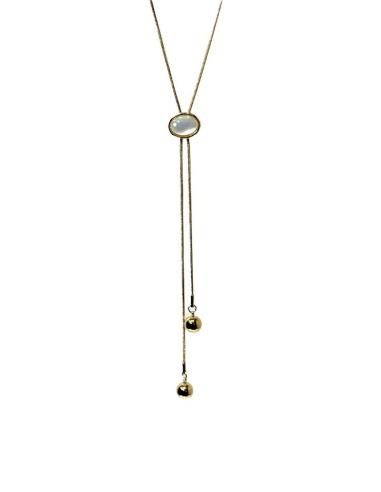 COLLARES MUJER DORADOS Y DETALLE ANACARADO | JOYAS MODA