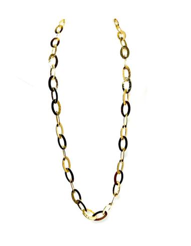 COLLARES DORADOS LARGOS DE ESLABONES DE MODA IDEAL FONDO DE ARMARIO