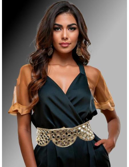 CINTURONES DORADOS FIESTA LOOK SENSACIONAL | EL JARDIN DEL DESEO