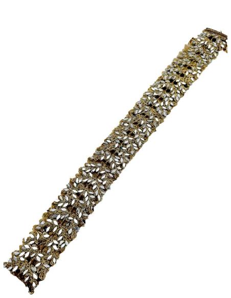 CINTURONES DORADOS ESPEJO PARA INVITADAS DE BODA | ACCESORIOS MUJER