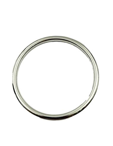 PULSERAS MUJER PLATEADAS ARO RIGIDO | JOYAS EN ACERO