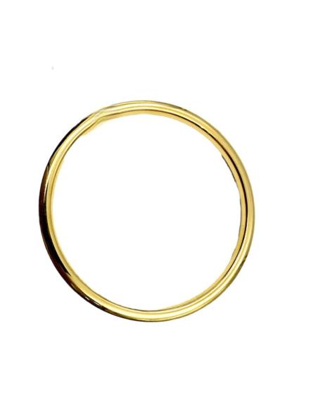 PULSERAS MUJER DORADAS ARO RIGIDO | JOYAS EN ACERO