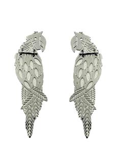 PENDIENTES PLATEADOS