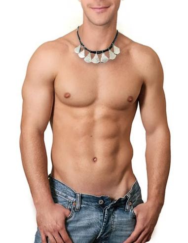 COLLARES TUAREG NEGROS Y PLATEADOS...