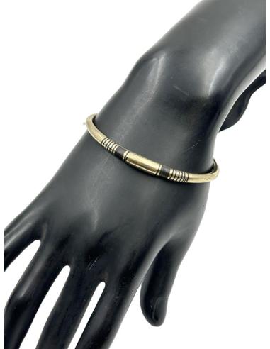PULSERAS HOMBRE JOYAS AFRICANAS TUAREG CON MADERA DE EBANO