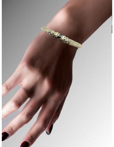 PULSERAS PARA HOMBRE JOYAS AFRICANAS TUAREG CON MADERA DE EBANO