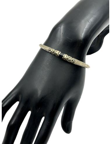 PULSERAS PARA HOMBRE JOYAS AFRICANAS TUAREG CON MADERA DE EBANO