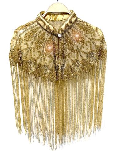 CAPAS DORADAS JOYA ELEGANCIA EN BODAS Y FIESTAS | MODA MUJER