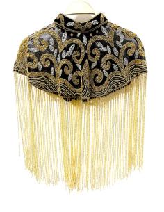 CAPAS JOYA NEGRAS SOFISTICADAS PLATEADO Y DORADO | MODA MUJER 2