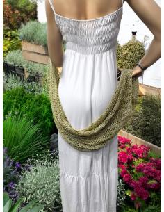 Imagen del producto CHALES FIESTA DORADOS METALIZADOS CON MANGAS | CAPAS INVITADA BODAS