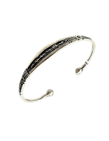 PULSERAS PLATEADAS HOMBRE JOYAS AFRICANAS TUAREG | PULSERAS UNISEX