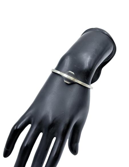 PULSERAS TUAREG DE HOMBRE PLATEADAS MADERA EBANO | Brazaletes hombre