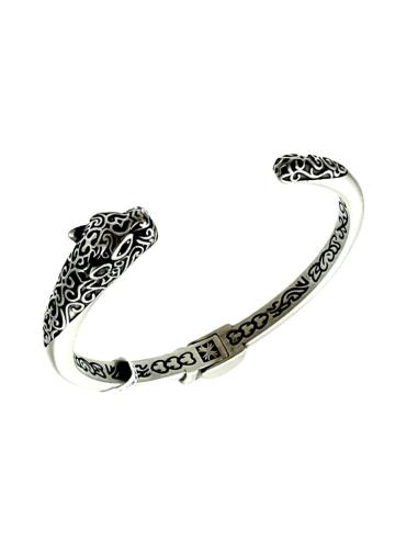 PULSERAS HOMBRE DE LEOPARDO EN ACERO | COMPLEMENTOS HOMBRE