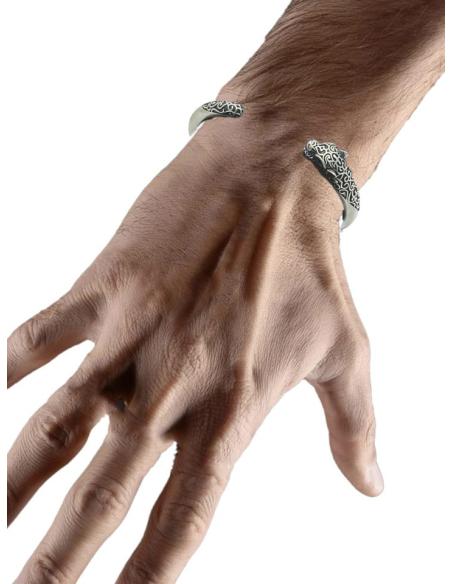 PULSERAS HOMBRE DE LEOPARDO EN ACERO | COMPLEMENTOS HOMBRE