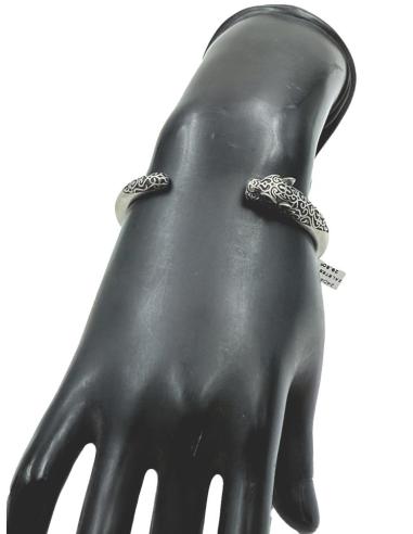 PULSERAS HOMBRE DE LEOPARDO EN ACERO | COMPLEMENTOS HOMBRE