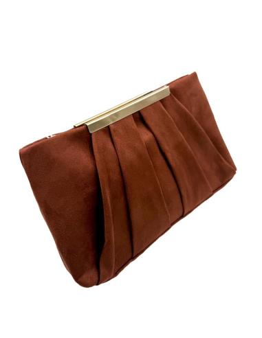 BOLSOS DE MANO MARRONES ROJIZO PARA BODAS Y EVENTO | BOLSOS FIESTA