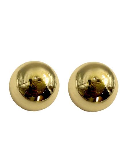 PENDIENTES CLIP DORADOS GRANDES ESTILO VINTAGE PARA BODAS